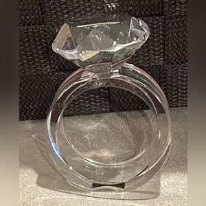 Crystal Diamond Ring Ornament